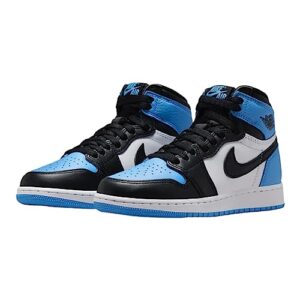 Jordan Boy's Air 1 Retro Hi OG RMST BG (Big Kid) University Blue/Black White 6 Big Kid M