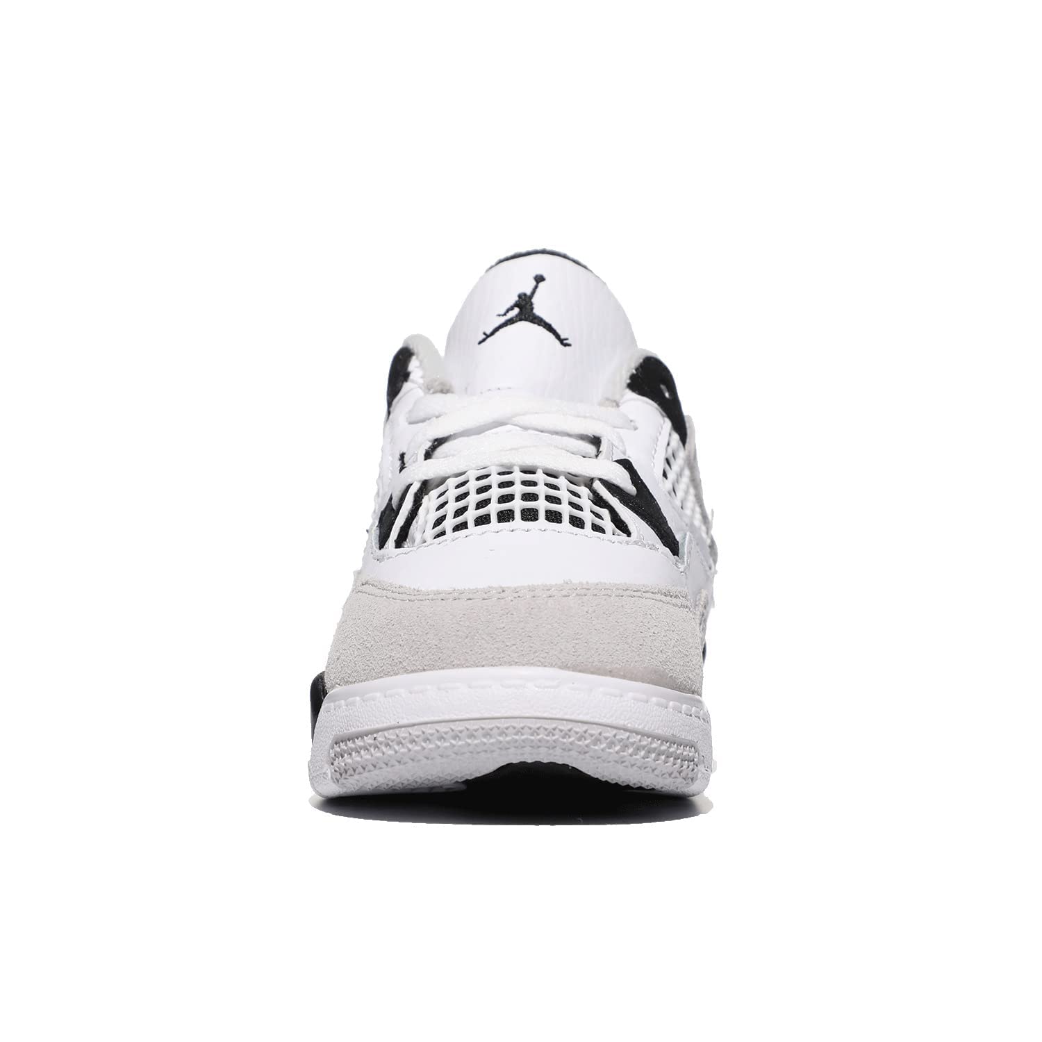 Jordan Baby Boy's Air Jordan 4 Retro (Infant/Toddler) White/Black/Neutral Grey 9 Toddler M