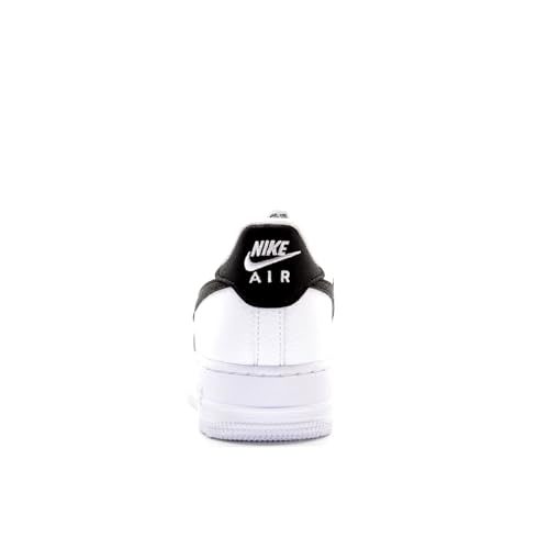 Nike Boy's Air Force 1 (Big Kid) White/Black 5.5 Big Kid M
