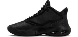 nike men's jordan max aura 4 shoes black cat black/anthracite-black (dn3687 001) - 10