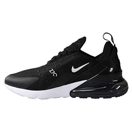 Nike Men's Low Neck, Black Anthracite White Solar Red, 14 US