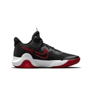 Nike Men's KD Trey 5 IX Basketball CW3400-002 Sneakers, Black/White/Bright Crimson/University Red, 11