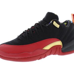 Jordan Air Jordan 12 Retro Low SE (Big Kid) Black/Varsity Red/Metallic Gold 4 Big Kid M