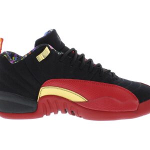 Jordan Air Jordan 12 Retro Low SE (Big Kid) Black/Varsity Red/Metallic Gold 4 Big Kid M