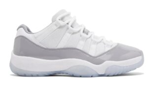 nike jordan mens air 11 low av2187 140 cement - size 13 white/university blue/cement grey