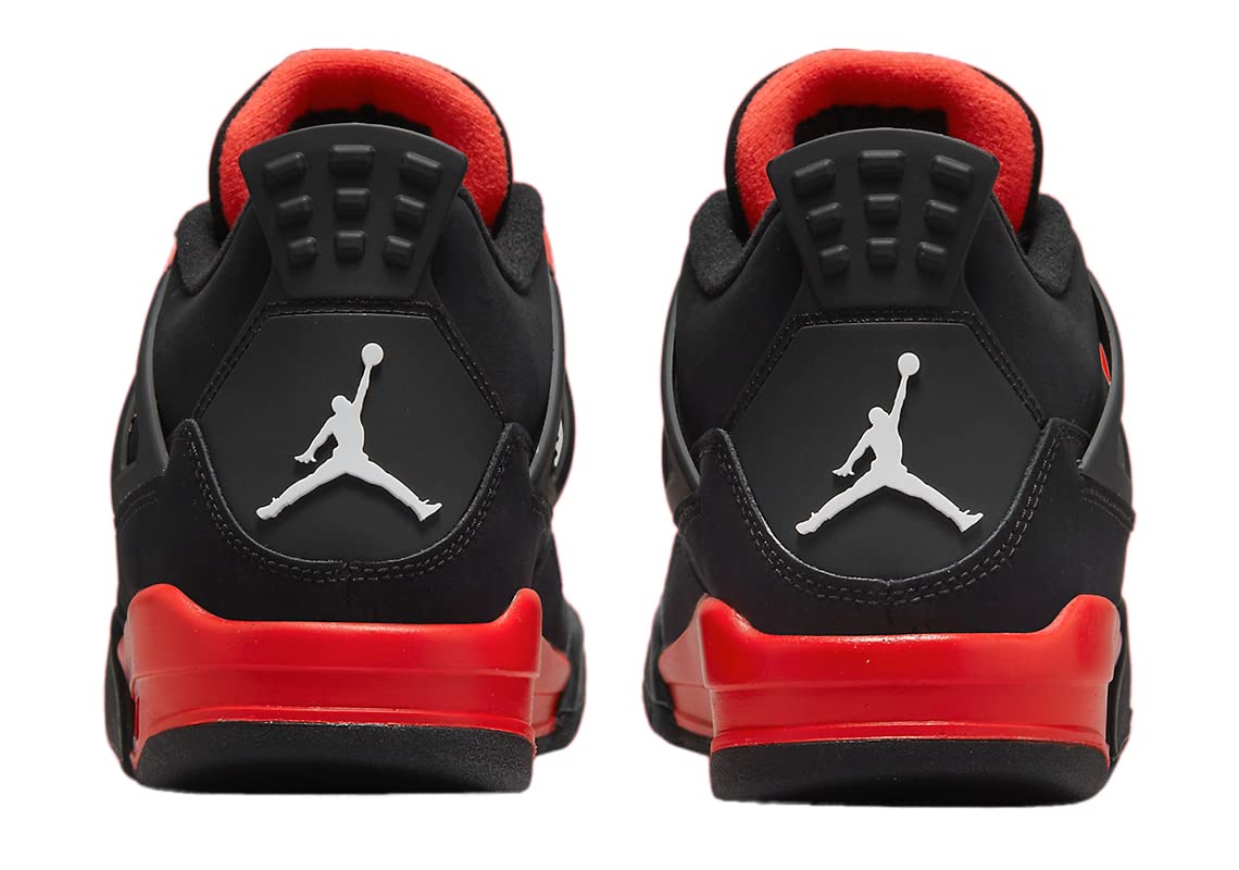 Nike Jordan Toddler Air Jordan 4 Retro TD BQ7670 016 Red Thunder - Size 5C Black/White-red 5 Toddler