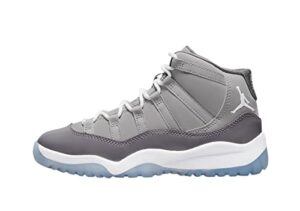 jordan preschool 11 retro ps 378039 005 cool grey 2021 - size 2y