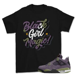 shirt for 4 retro canyon purple 4s black magic/x-large