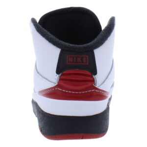 Jordan Air 2 Retro (Big Kid) White/Varsity Red/Black 4 Big Kid M