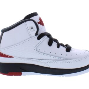 Jordan Air 2 Retro (Big Kid) White/Varsity Red/Black 4 Big Kid M