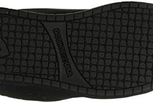 DC Men's Court Graffik Skate Shoe, Black/Black/Black, 10 D D US