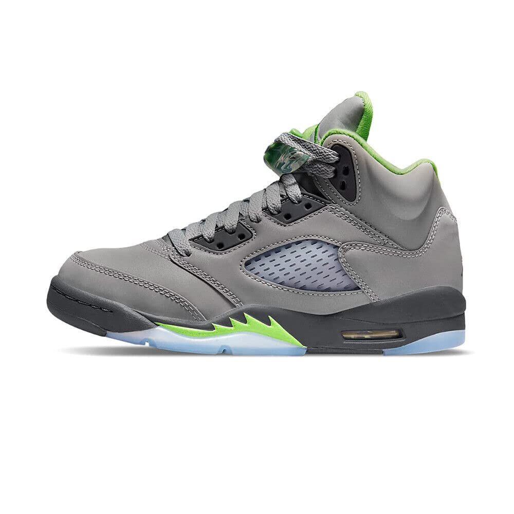 Jordan Youth Air 5 GS DQ3734 003 Green Bean 2022 - Size 7Y