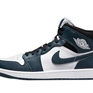 Jordan Mens 1 Mid 554724 411 Armory Navy - Size 16