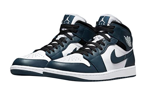 Jordan Mens 1 Mid 554724 411 Armory Navy - Size 16