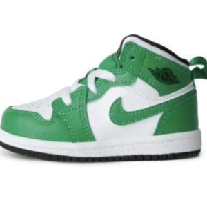 Jordan 1 Mid Toddler's Lucky Green/Black-White (DQ8425 301) - Size 8c