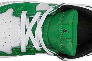 Jordan 1 Mid Toddler's Lucky Green/Black-White (DQ8425 301) - Size 8c