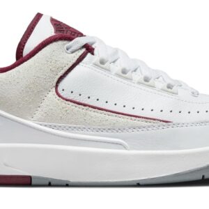 Jordan Men's 2 Retro Low Cherrywood White/Cherrywood Red (DV9956 103) - 10