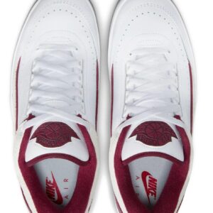 Jordan Men's 2 Retro Low Cherrywood White/Cherrywood Red (DV9956 103) - 10