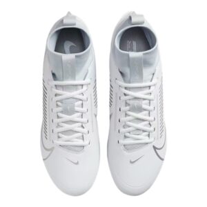 Nike Vapor Edge Pro 360 2 Men's Football Cleats White/Metallic Silver DA5456-100 10