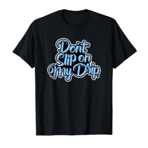 Concrete And Luxury Don't slip University Blue T-Shirt