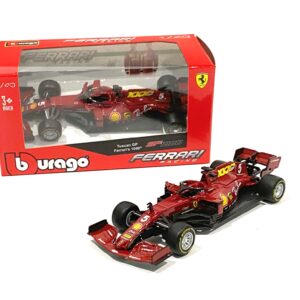 Bburago Model Car Sport 1:43 2020 Ferrari Racing SF1000 Formula One F1 5 Sebastian Vettel