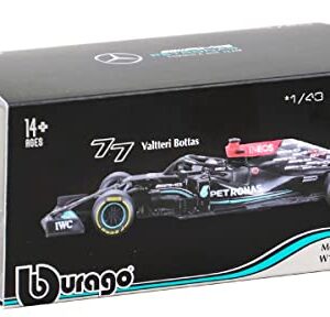 AMG F1 W12 E Performance #77 Valtteri Bottas Formula One F1 (2021) 1/43 Diecast Model Car by Bburago 38058 VB