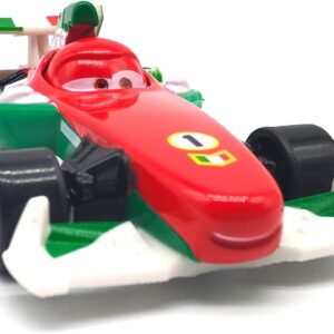 Flmenunu Movie Car Toy Francesco-F1 1:55 Scale Die-Casting Car Metal Alloy Boy Kid Toy