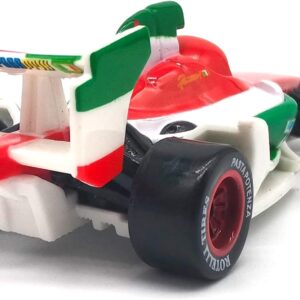 Flmenunu Movie Car Toy Francesco-F1 1:55 Scale Die-Casting Car Metal Alloy Boy Kid Toy