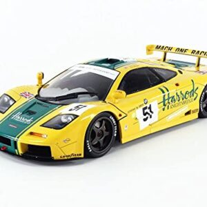 solido S1804105 1:18 F1 GT-R Short Tail 24h Le Mans 1995-Harrods McLaren Collectible Miniature car, Multi