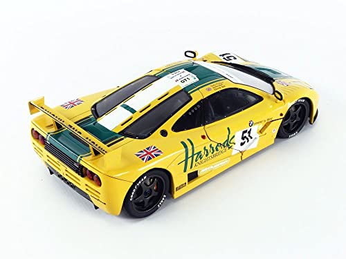 solido S1804105 1:18 F1 GT-R Short Tail 24h Le Mans 1995-Harrods McLaren Collectible Miniature car, Multi