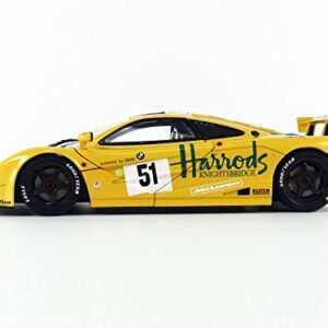 solido S1804105 1:18 F1 GT-R Short Tail 24h Le Mans 1995-Harrods McLaren Collectible Miniature car, Multi