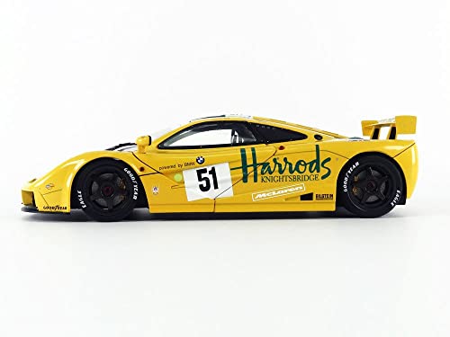 solido S1804105 1:18 F1 GT-R Short Tail 24h Le Mans 1995-Harrods McLaren Collectible Miniature car, Multi