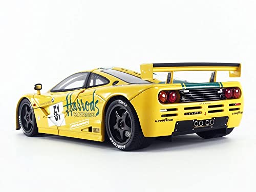 solido S1804105 1:18 F1 GT-R Short Tail 24h Le Mans 1995-Harrods McLaren Collectible Miniature car, Multi