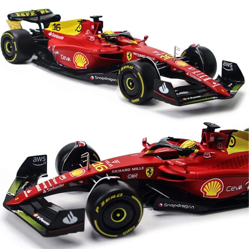 XTD Bburago 1:18 2022 F1 F1-75 75th Anniversary F1-75#55 Carlos Sainz Alloy Luxury Vehicle Diecast Cars Model Toy Collection Gift (1/18 75th #55)