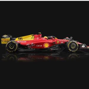 XTD Bburago 1:18 2022 F1 F1-75 75th Anniversary F1-75#55 Carlos Sainz Alloy Luxury Vehicle Diecast Cars Model Toy Collection Gift (1/18 75th #55)