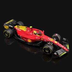 XTD Bburago 1:18 2022 F1 F1-75 75th Anniversary F1-75#55 Carlos Sainz Alloy Luxury Vehicle Diecast Cars Model Toy Collection Gift (1/18 75th #55)