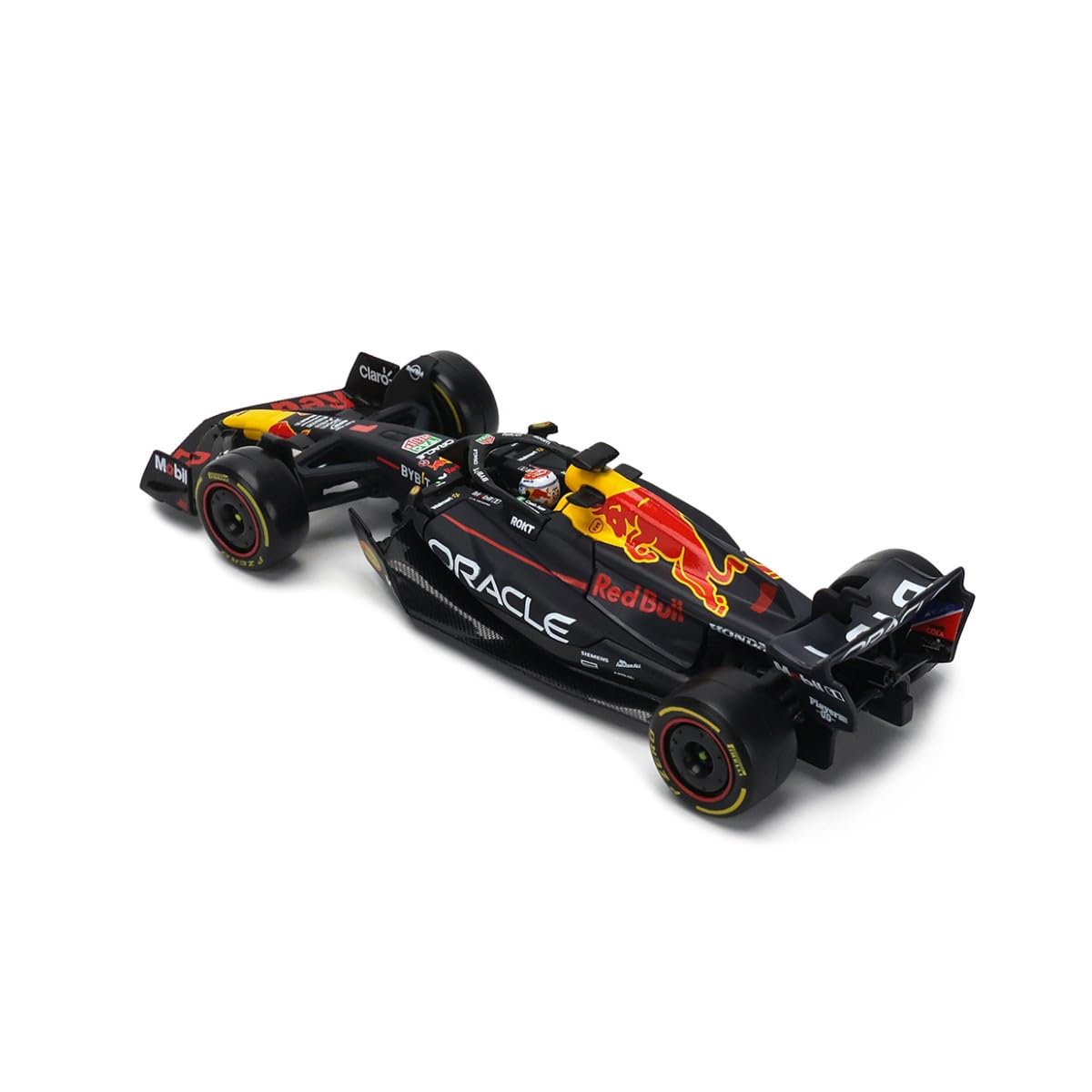 HTLNUZD Bburago 1:43 New 2023 F1Champion Racing F1RB19#1 Alloy Car Formula 1/43 NO.1 Verstappen for Red Bull Die cast Model Collection Gift (Acrylic Box Version RB19#1)