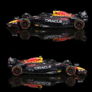 XTD Bburago 1:43 2023 F1 RB19 1# Max Verstappen F1 Champion Racing Formula Alloy Car for Red Bull Team Die cast Model Car (RB19 1#)