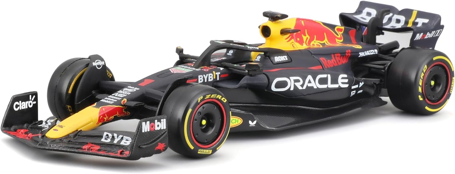 XTD Bburago 1:43 2023 F1 RB19 1# Max Verstappen F1 Champion Racing Formula Alloy Car for Red Bull Team Die cast Model Car (RB19 1#)