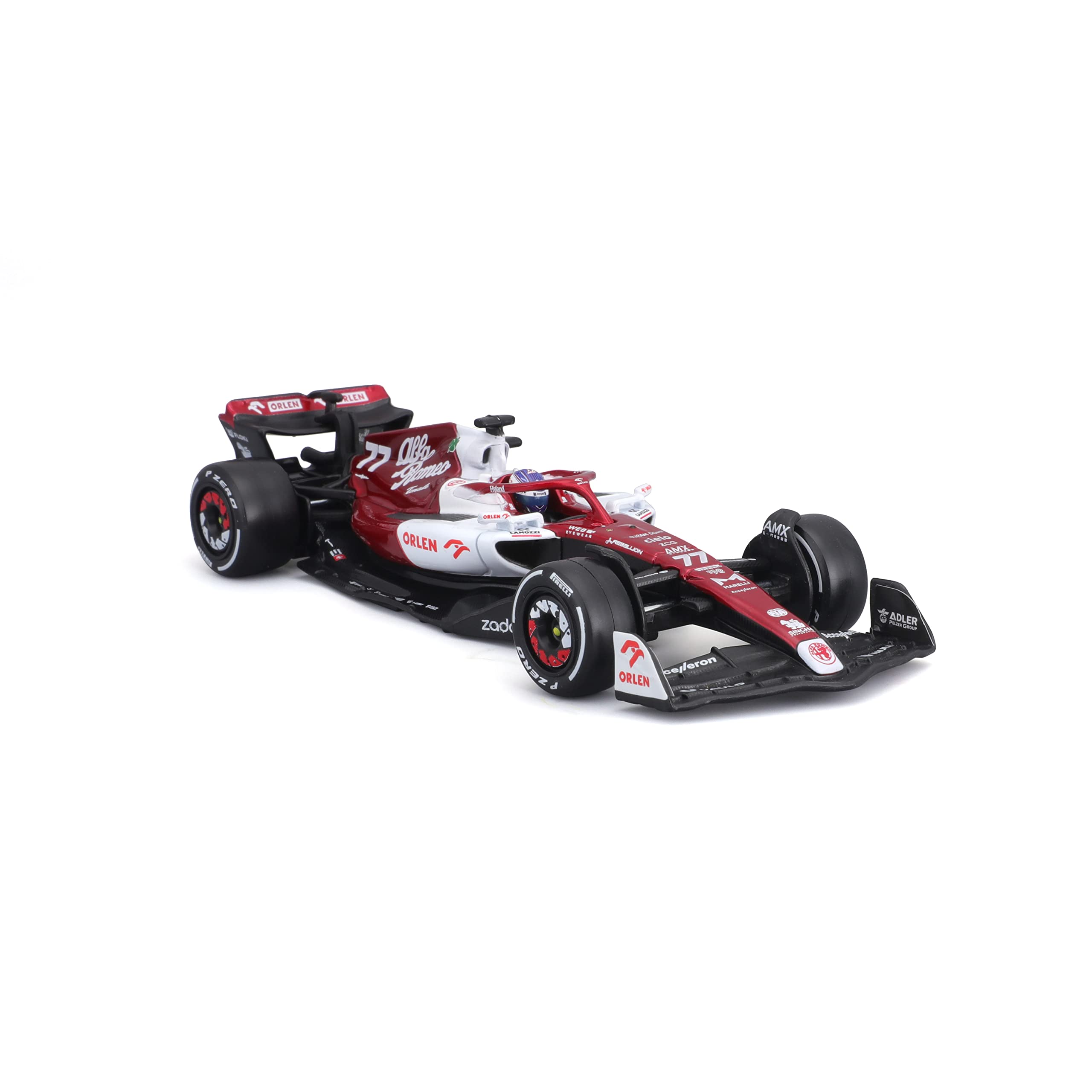 Maisto 1:43 Race Alfa Romeo F1 Team Orlen C42 (2022) w/Driver