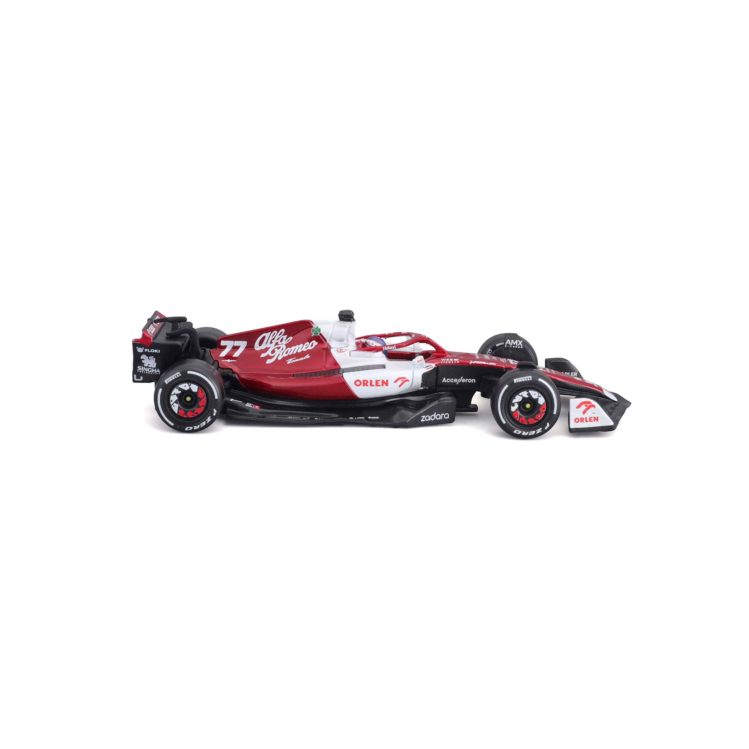 Maisto 1:43 Race Alfa Romeo F1 Team Orlen C42 (2022) w/Driver