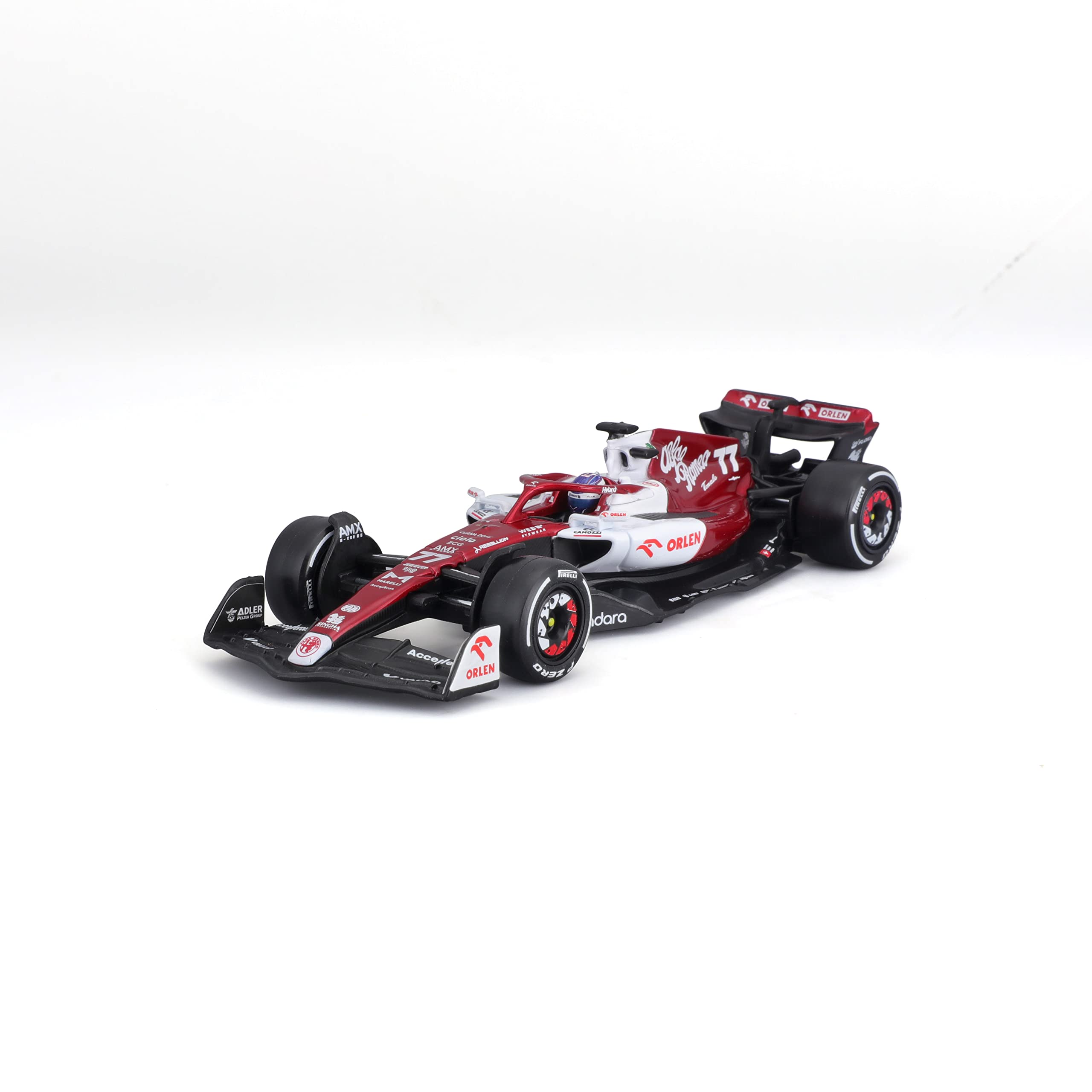 Maisto 1:43 Race Alfa Romeo F1 Team Orlen C42 (2022) w/Driver