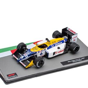 OPO 10 - Miniature car Formula 1 1/43 Compatible with Williams FW11B - Nelson Piquet - 1987 - F1 FD054