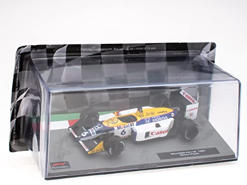 OPO 10 - Miniature car Formula 1 1/43 Compatible with Williams FW11B - Nelson Piquet - 1987 - F1 FD054