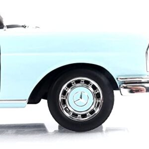 Norev 1965 220 S Light Blue with White Top 1/18 Diecast Model Car 183920