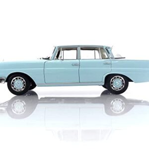 Norev 1965 220 S Light Blue with White Top 1/18 Diecast Model Car 183920