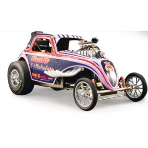 altered dragster striped mondello and mastsubara 1/18 diecast model car by acme a1800815