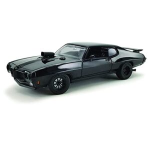1970 pontiac gto judge justified black drag outlaws series limited edition to 564 pieces worldwide 1/18 diecast model car by acme a1801217