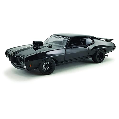 1970 Pontiac GTO Judge Justified Black Drag Outlaws Series Limited Edition to 564 Pieces Worldwide 1/18 Diecast Model Car by Acme A1801217