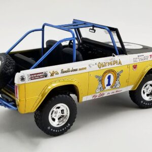 Greenlight Collectible 1970 Baja Bronco #1 Big OLY Tribute Edition Vel's Parnelli Jones Racing Limited Edition to 702 pcs 1/18 Diecast Model Car for Acme 51405